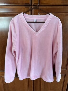PINK Victoria's Secret Plush V-Neck Sweater